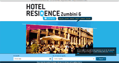 Desktop Screenshot of hotelresidencezumbini6.com